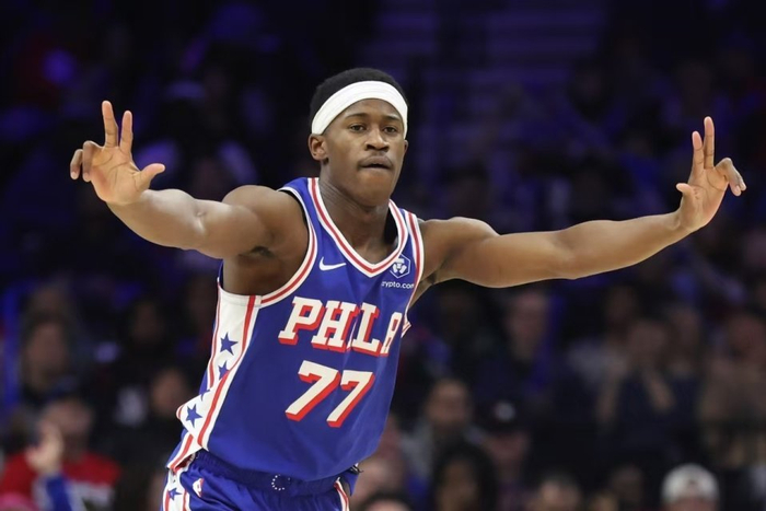 76人逆风翻盘力克爵士，格兰姆斯25分成关键先生